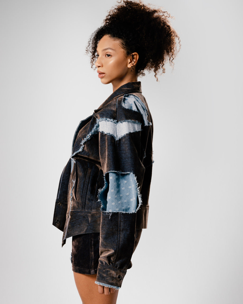 The Patchwork Velvet Jacket