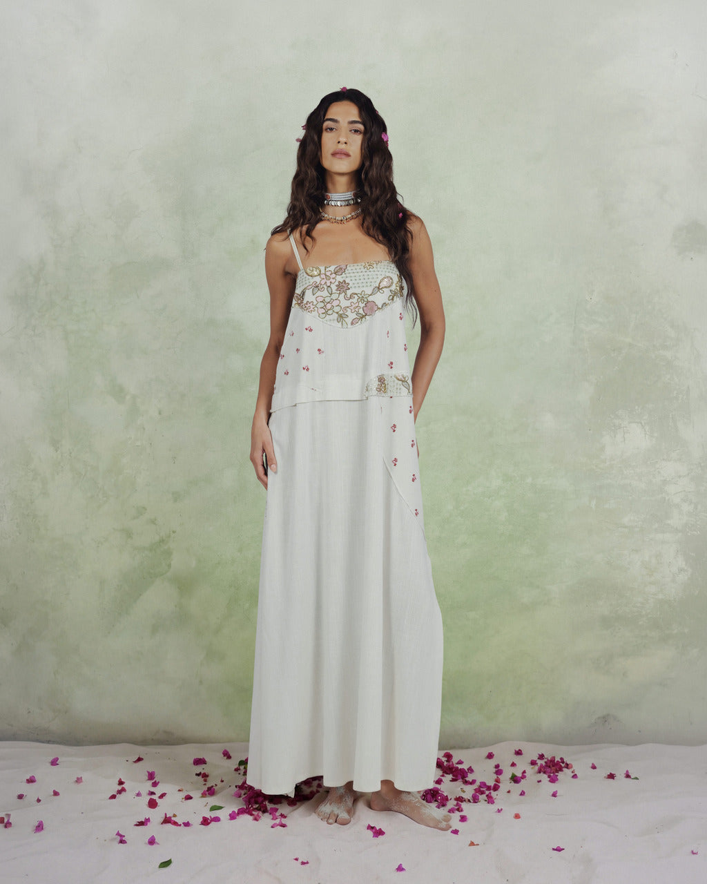Patchwork Maxi Dress