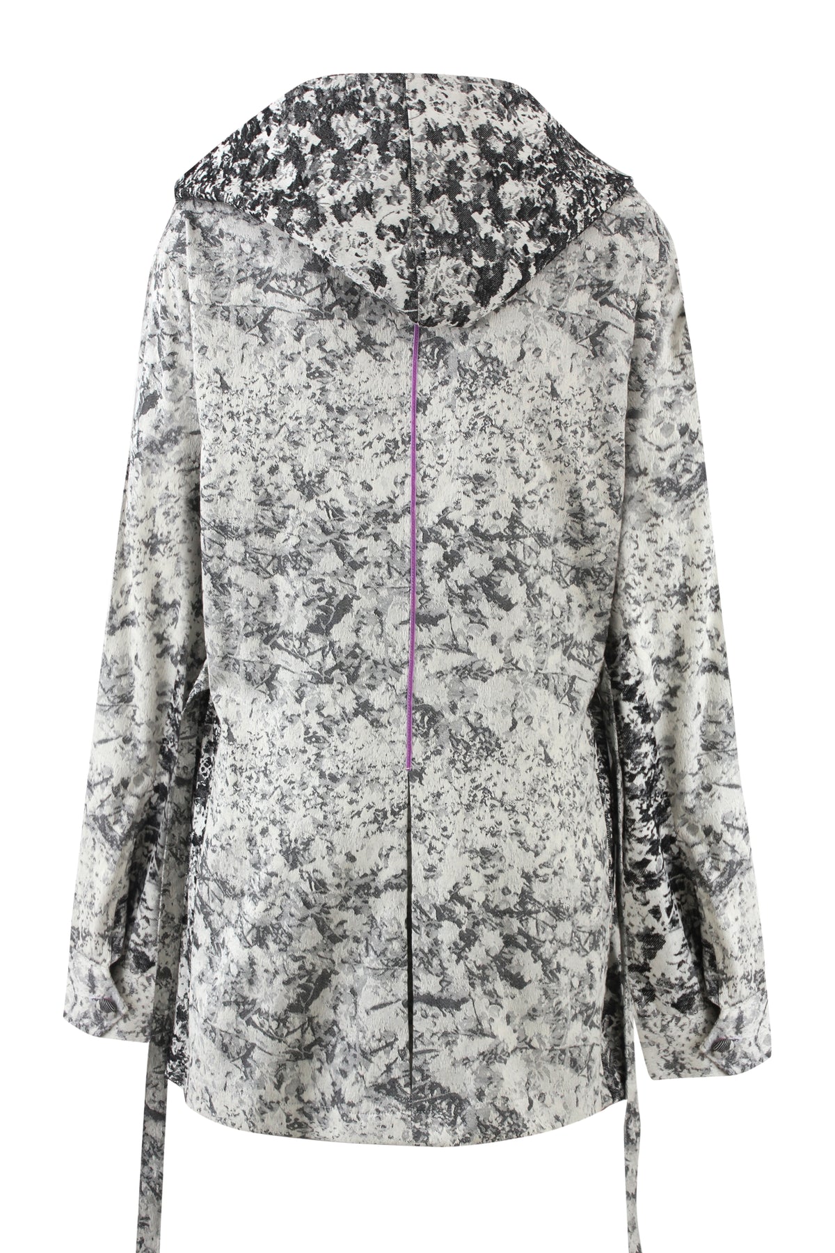Contrast Hooded Jacket