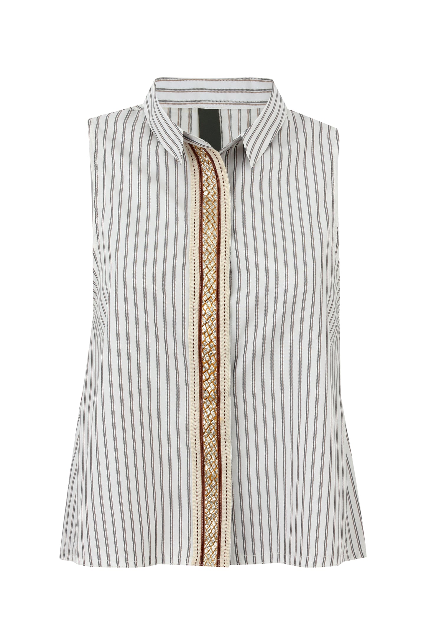 Signature Cropped Shirt