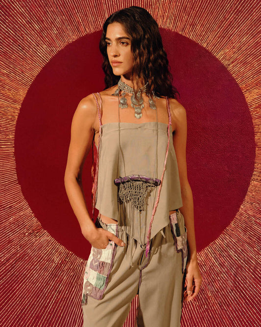 Multi Fringe Top