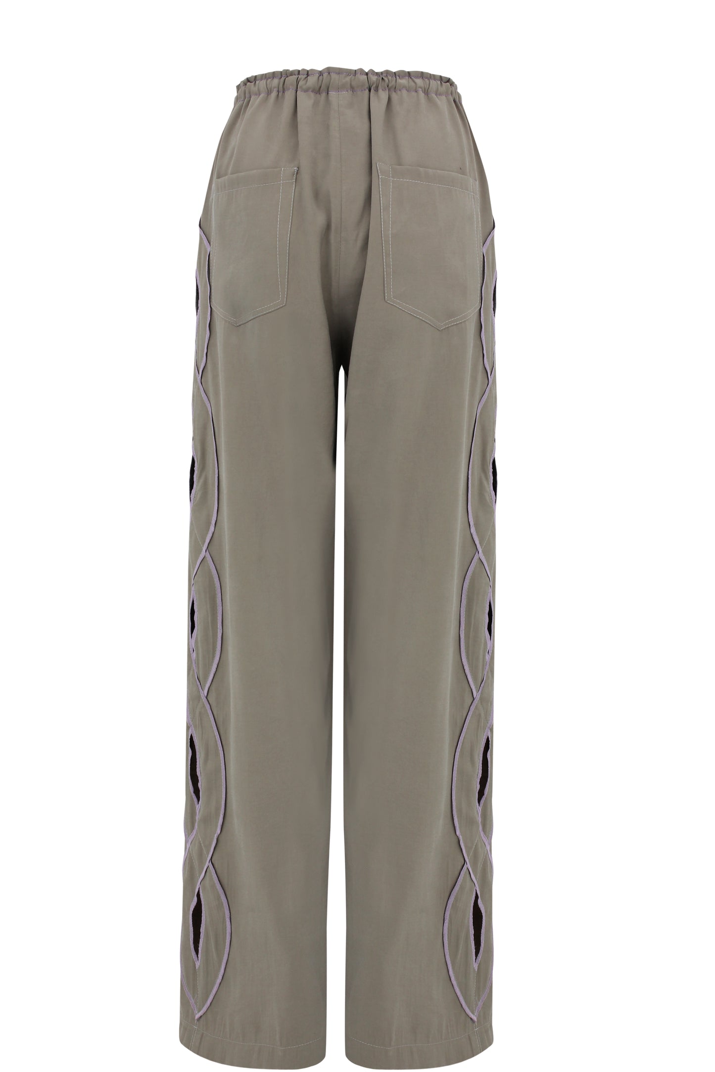 Laser-Cut Pants