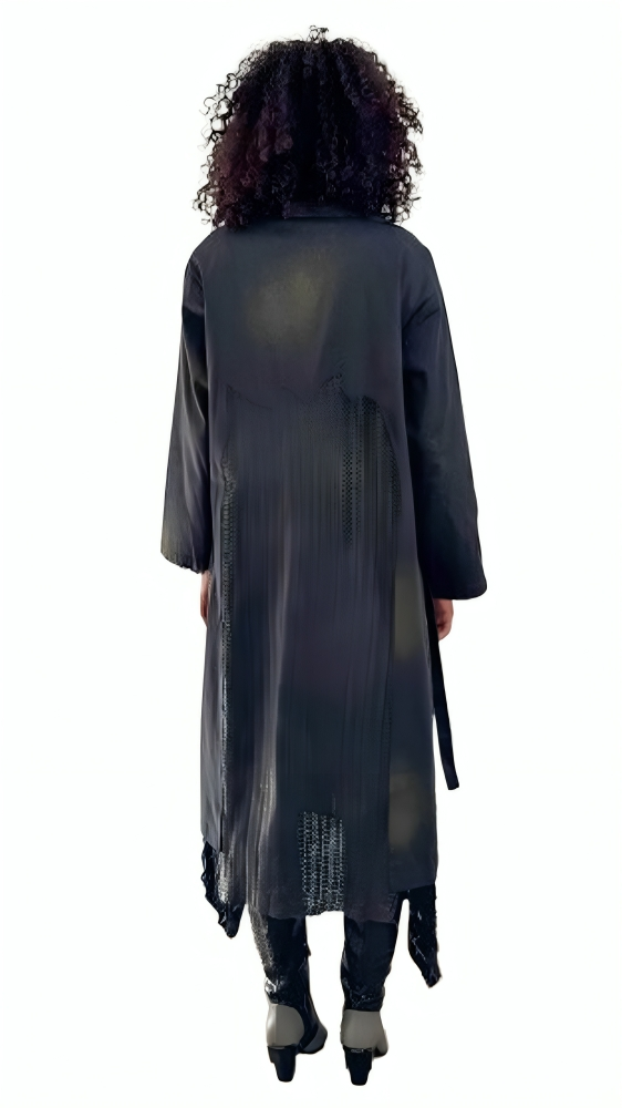 The Laser-Cut Trench Coat