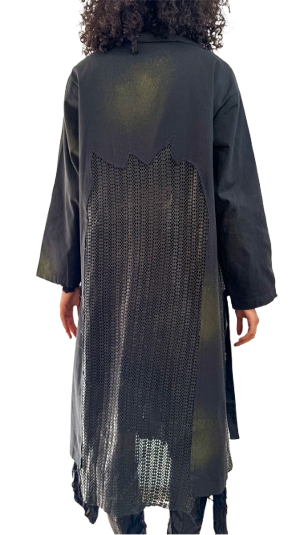 The Laser-Cut Trench Coat