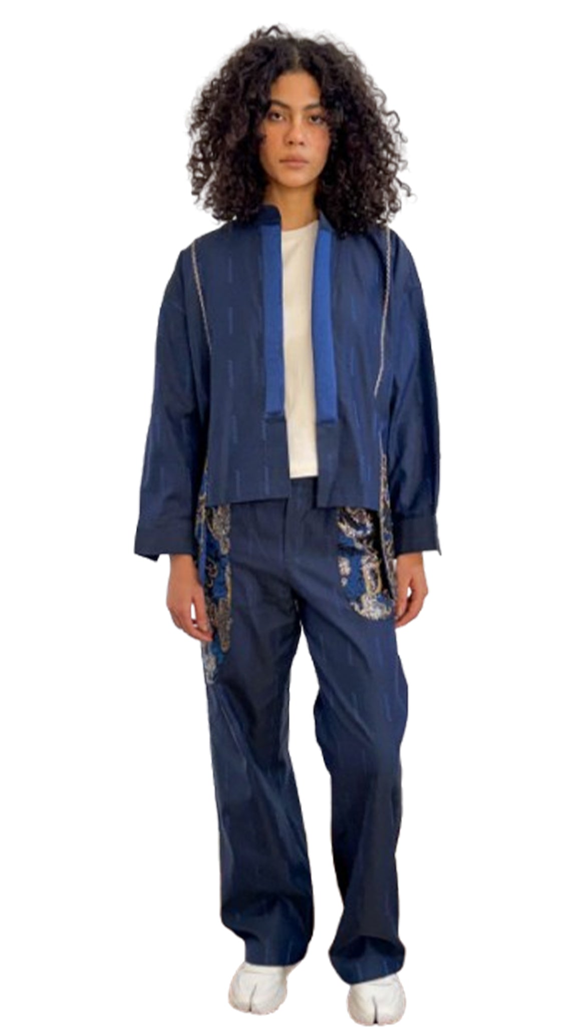 The Striped Patchwork Jacket