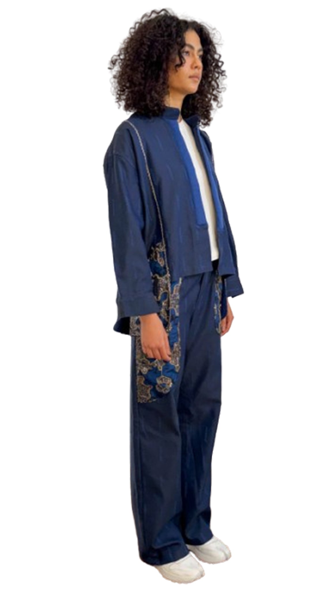 The Striped Patchwork Jacket