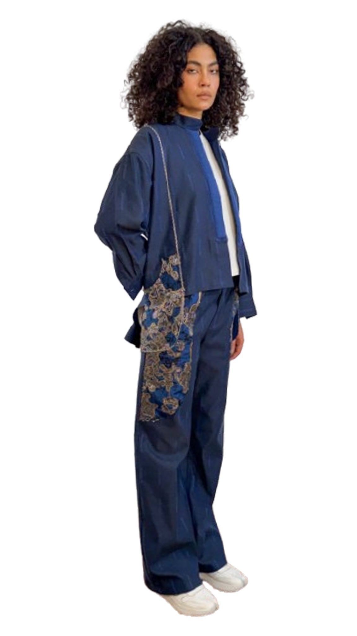 The Striped Patchwork Jacket