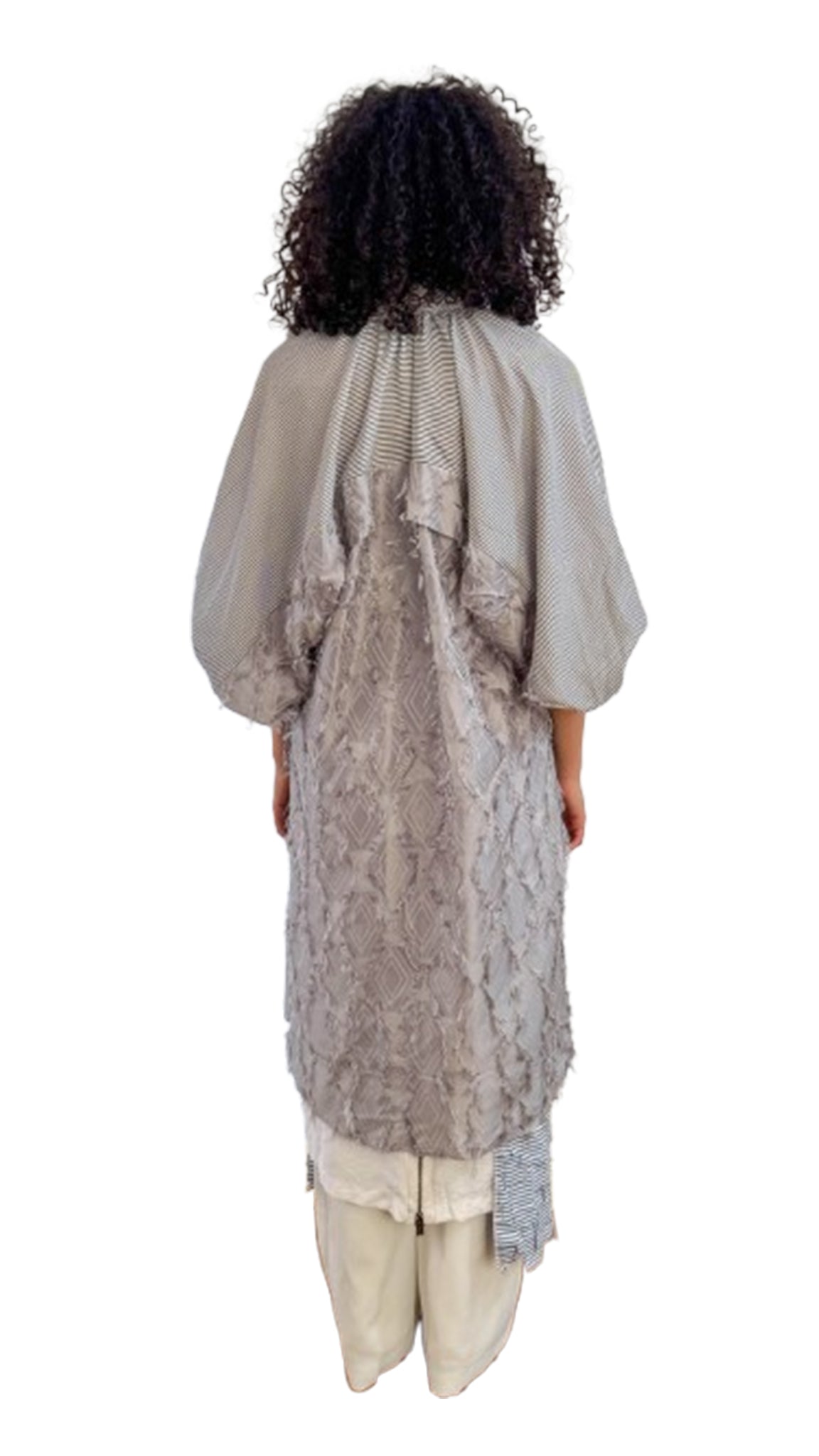 The Textured Grey Duster