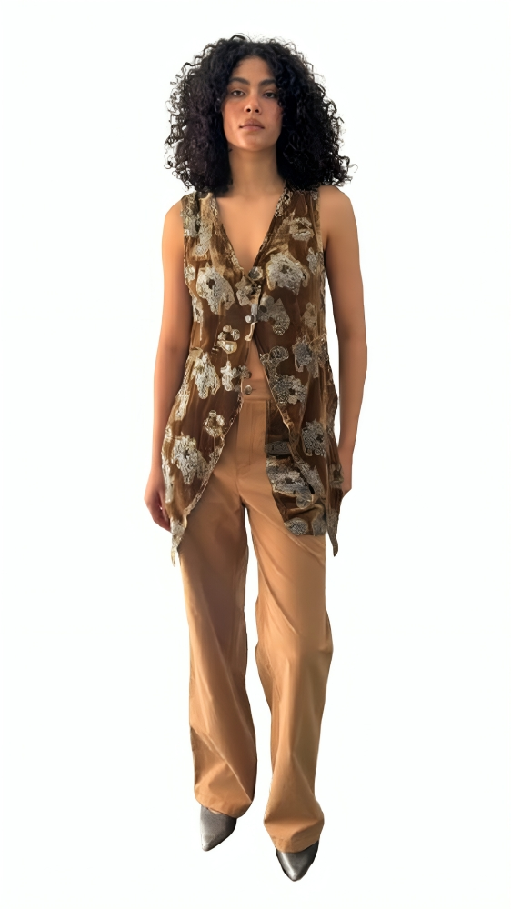 The Signature Velvet Vest