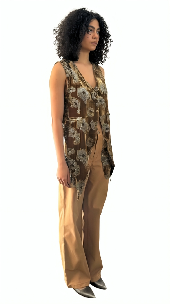 The Signature Velvet Vest