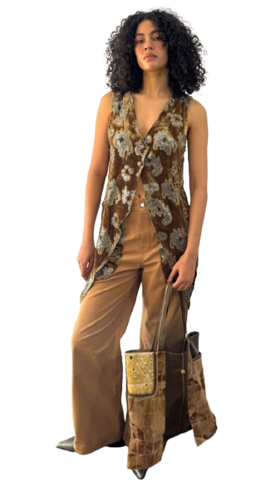 The Signature Velvet Vest